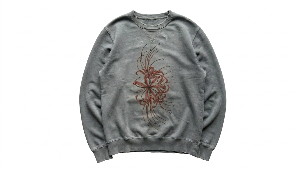 "Spider Lily" Crewneck