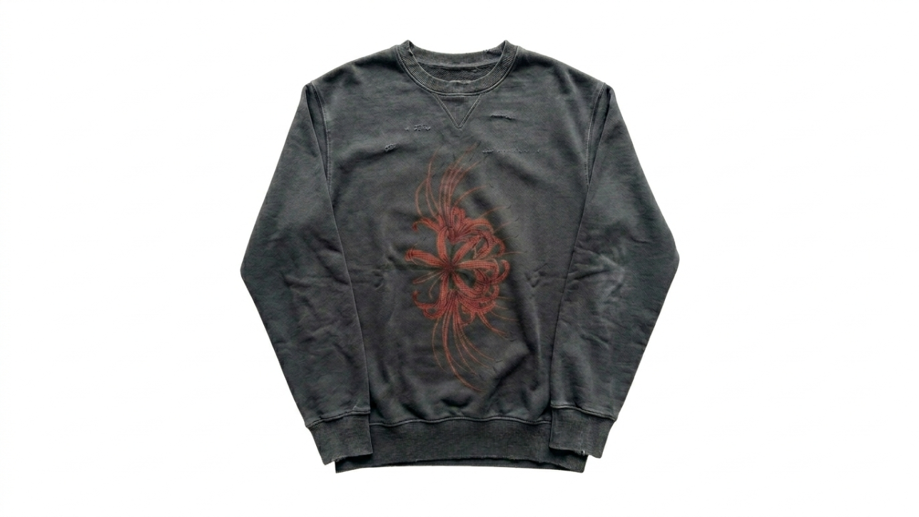"Spider Lily" Crewneck